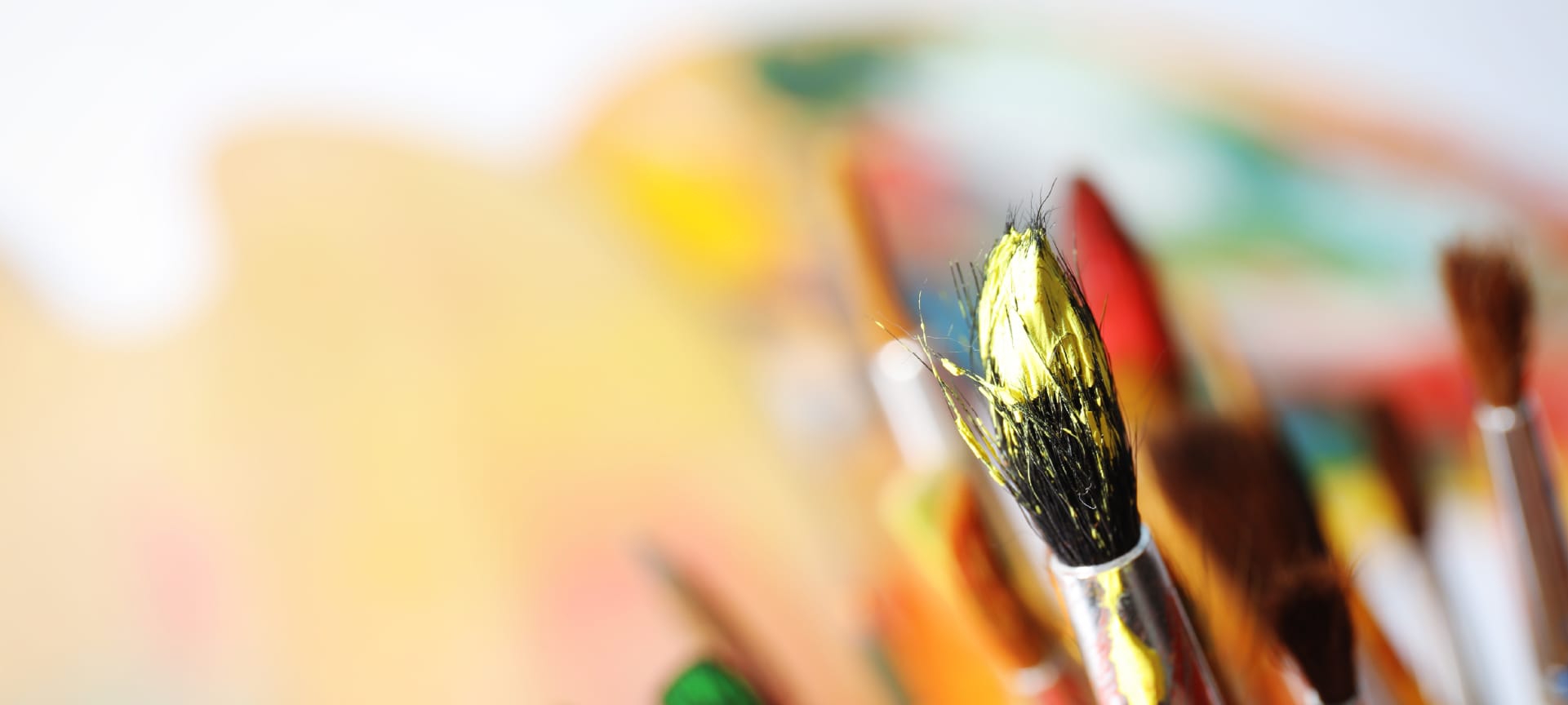 Artdez Studio home page banner showcasing artwork and creative studio